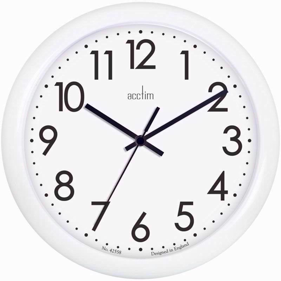 Picture of ACCTIM ABINGDON WALL CLOCK WHITE