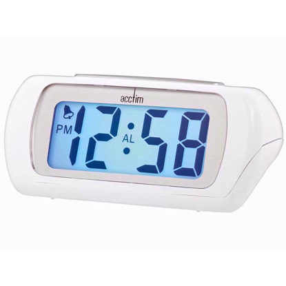 Picture of ACCTIM AURIC ALARM CLOCK WHITE