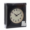 Picture of PREMIER WALL CLOCK BLACK METAL