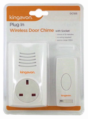 Picture of KINGAVON PLUG IN DOORBELL DC105