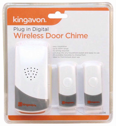 Picture of KINGAVON WIRELESS DOORCHIME DC106