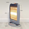 Picture of LLOYTRON F2102 3 BAR QUARTZ HEATER