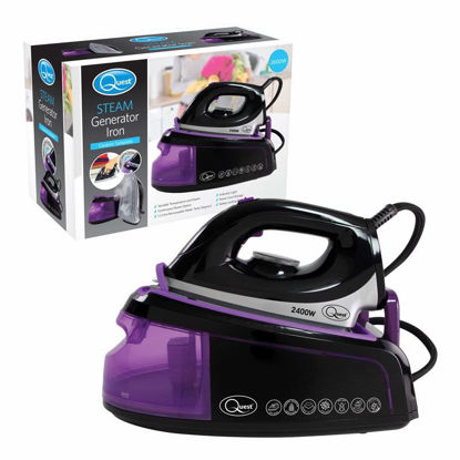 Picture of QUEST STEAM GEN IRON PURPLE 35479