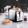 Picture of DAEWOO CALLISTO 2 SLICE TOASTER SDA1838