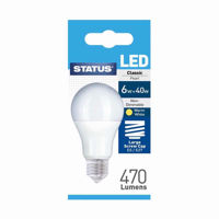 Picture of STATUS LED A55 GLS ES PA PEARL W/WHT 1PK BOX