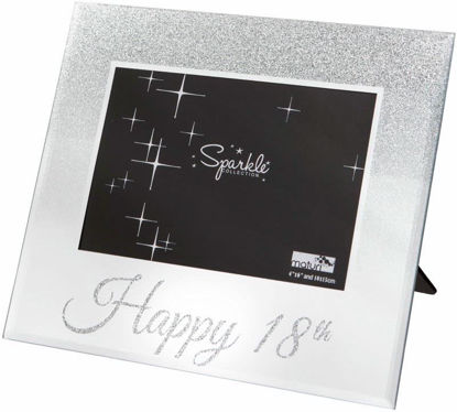 Picture of PHOTO FRAME GLASS GLITTER 4X6 18TH