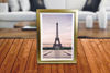 Picture of HOME COLLECTION GOLD RIBBED FRAME 4X6INCH