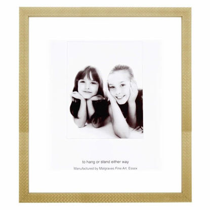 Picture of WOODEN FRAME EMBOS 3/4 INCH GOLD 14X11 INCH