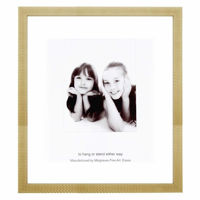 Picture of WOODEN FRAME EMBOS 3/4 INCH GOLD A3