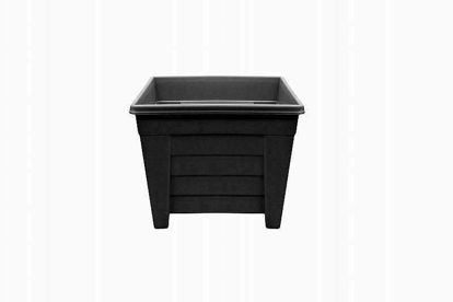 Picture of GROSVENOR 33CM SQUARE PLANTER BLACK