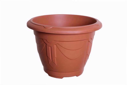 Picture of WHITEFURZE VENETIAN PLANTER ROUND 24CM TERRA