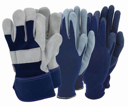 Picture of TOWN AND COUNTRY MENS TRIPLE PACK GLOVES