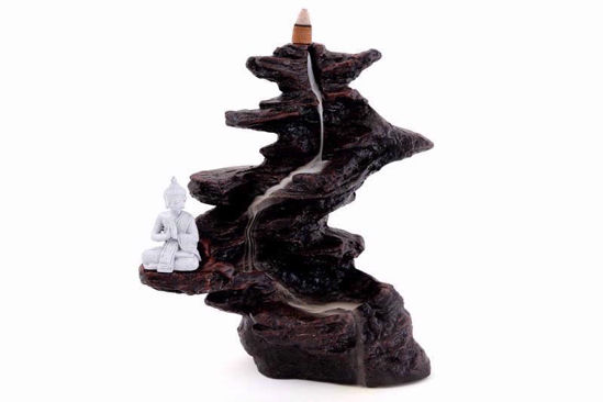 Picture of DECORATIVE FOUNTAIN BUDDHA 25CM