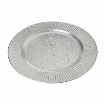 Picture of CHARGER PLATE SILVER REDBUD 33CM