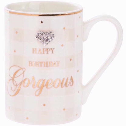 Picture of MUG MAD DOTS HAPPY BIRTHDAY