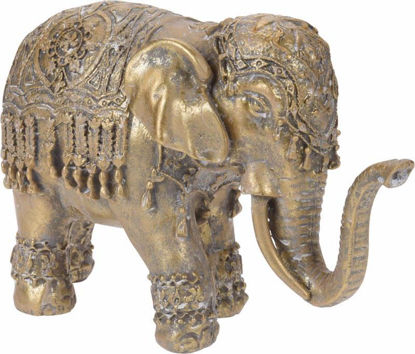 Picture of ELEPHANT POLYSTONE GOLD