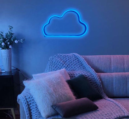 Picture of NEON LIGHT CLOUD BLUE