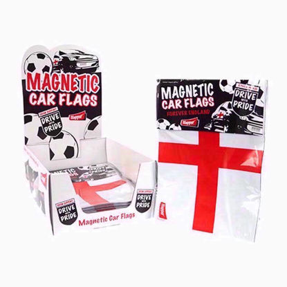 Picture of ENGLAND CAR FLAG MAGNETIC