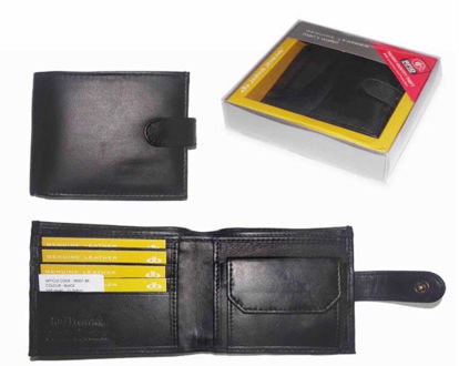 Picture of MENS WALLET BLACK SR501