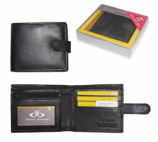 Picture of MENS WALLET BLACK SR503