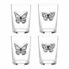 Picture of RAVENHEAD BUTTERFLY TUMBLERS 52CL SET4