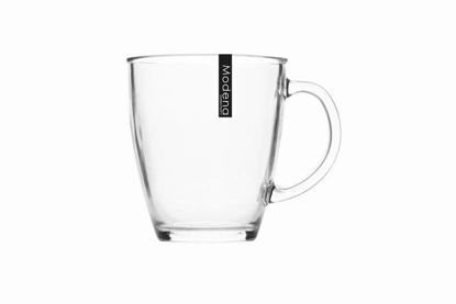 Picture of GLASS MUG PLAIN CLEAR 12OZ