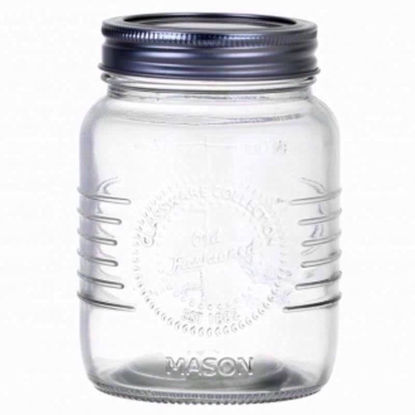Picture of VINTAGE GLASS JAR 500ML