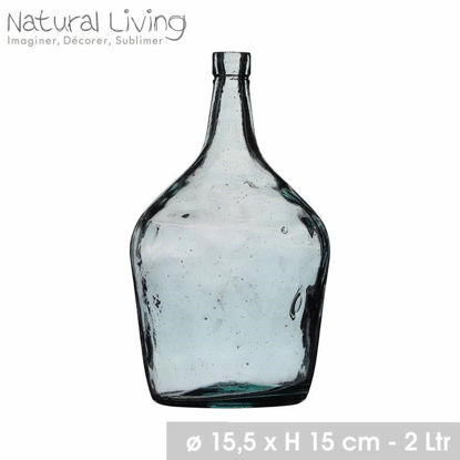 Picture of LADY JEANNE RECYCLED GLASS VASE 2LTR