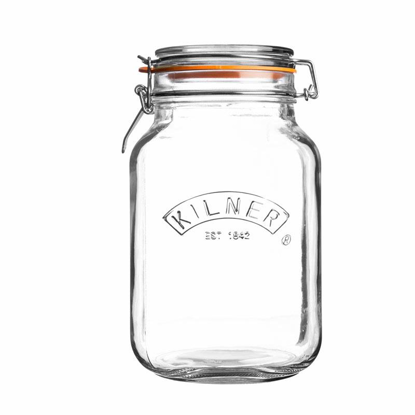 Picture of KILNER 2LTR SQUARE CLIP TOP JAR