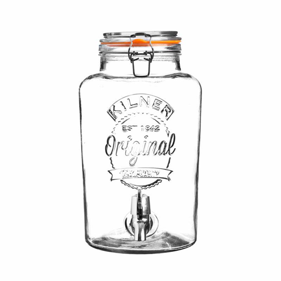 Picture of KILNER 5LTR CLIP TOP DRINKS DISPENSER