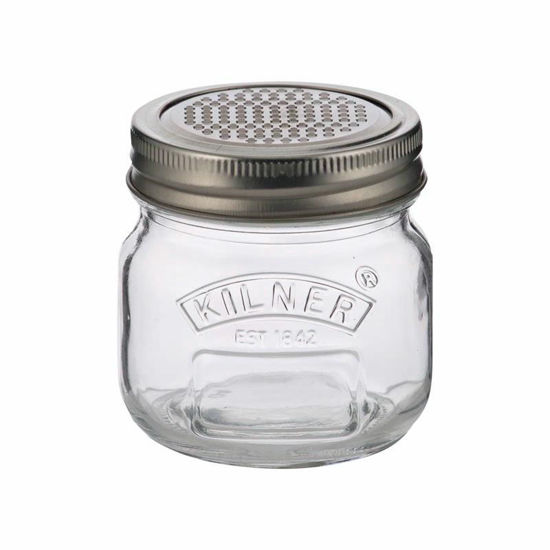 Picture of KILNER STORAGE JAR & FINE GRATER LID 0.25 LTR