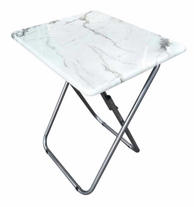 Picture of CASA & CASA FOLDING TABLE MEDIUM MARBLE