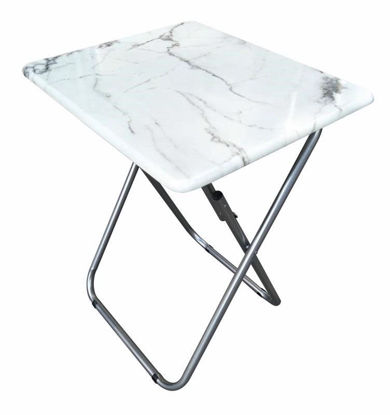 Picture of CASA & CASA FOLDING TABLE SAMLL MARBLE