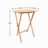 Picture of WOODEN TV TABLE NATURAL