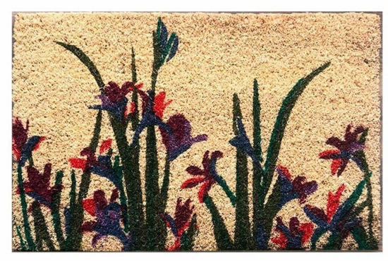 Picture of DOORMAT PVC FLOWERS 40X60CM