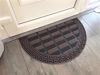 Picture of DOORMAT RUBBER HALFMOON BRONZE 40X70CM