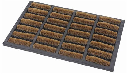 Picture of DOORMAT RUBBER WIRE BRUSH 40X60CM