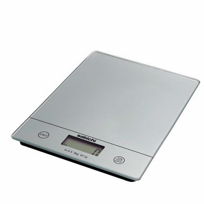 Picture of SABICHI KITCHEN DIGITAL SCALE SILVER 5KG