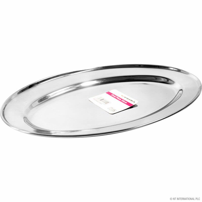Picture of PRIMA OVAL PLATE S/S 35CM