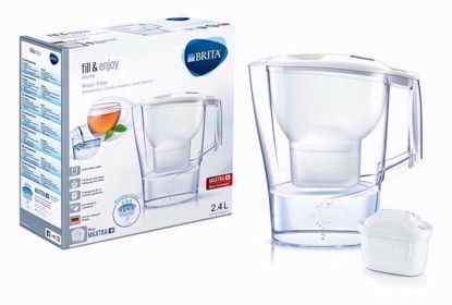 Picture of BRITA WATER FILTER JUG WHITE 2.4LT ALUNA