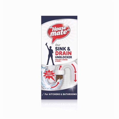 Picture of HOUSE MATE SINK & DRAIN UNBLOCKER 500ML EACH