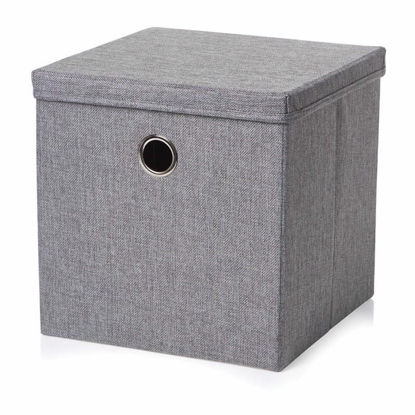 Picture of COUNTRYCLUB STORAGE BOX 30X30 CHARCOAL