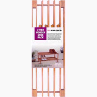 Picture of PRIMA SHOE RACK WOODEN TWO TIER WALNUT