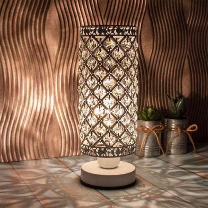 Picture of DESIRE CRYSTAL AROMA LAMP M/WHITE