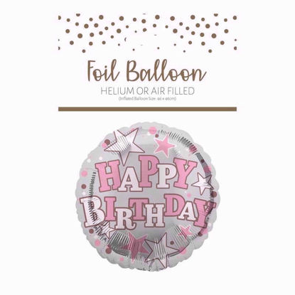 Picture of FOIL BALLOON HAPPY BIRTHDAY FEMALE