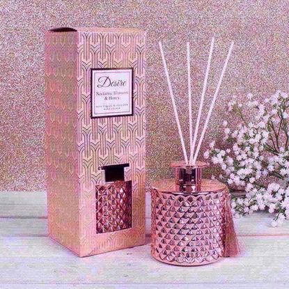 Picture of DIFFUSER ROSEGOLD BLOSS & HONEY 500ML
