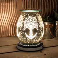 Picture of SATIN TREE AROMA LAMP WHITE