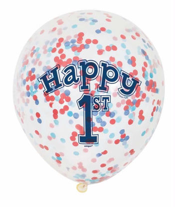 Picture of UNIQUE BALLOONS CONFETTI NAUTICAL