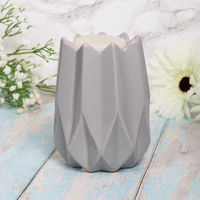 Picture of GEOMETRIC WAX/OIL WARMER GREY