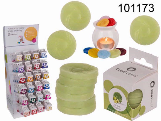 Picture of WAX WARMER SILICAN BERGAMOT 6 WAXES